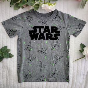 Disney Kids Graphic T-Shirt Baby Yoda "Star Wars"